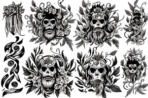 dionysus tattoo idea