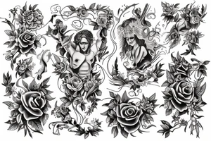 dionysus tattoo idea