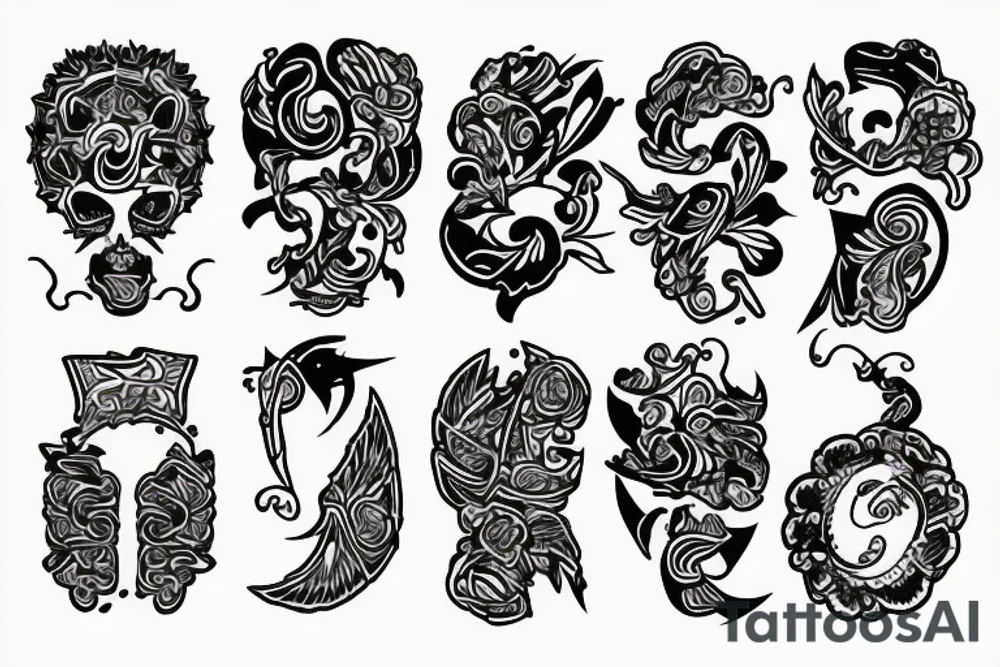 Include the word Rio tattoo idea