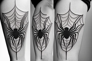 WEAVER. SPIDER, BALANCE tattoo idea