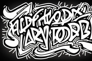 Hip hop is not dead tattoo idea