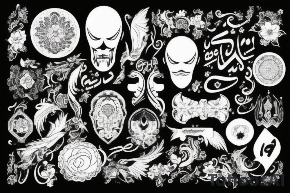 ведьмак на коне tattoo idea