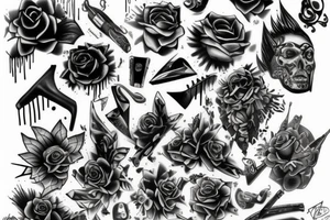 Graffiti Vosablok tattoo idea