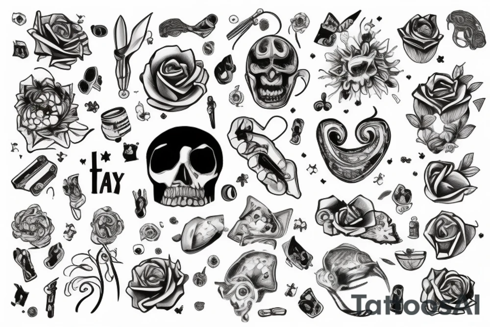 anxiety tattoo idea