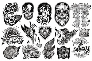 anxiety tattoo idea