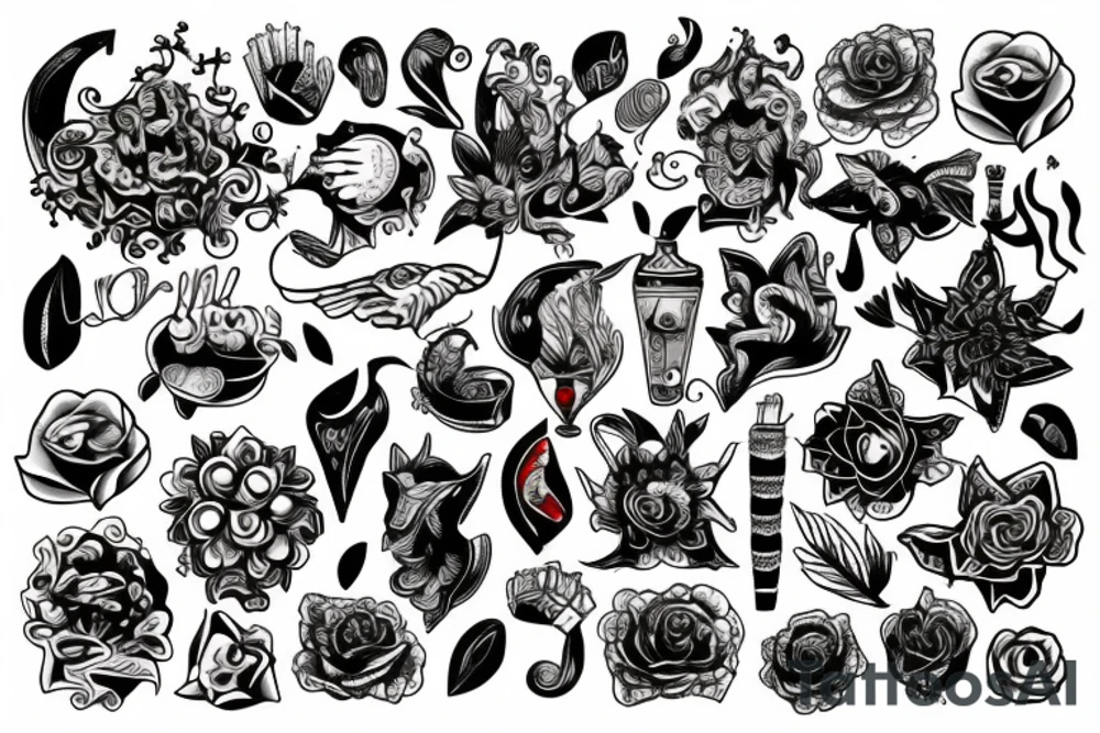 злой лис tattoo idea
