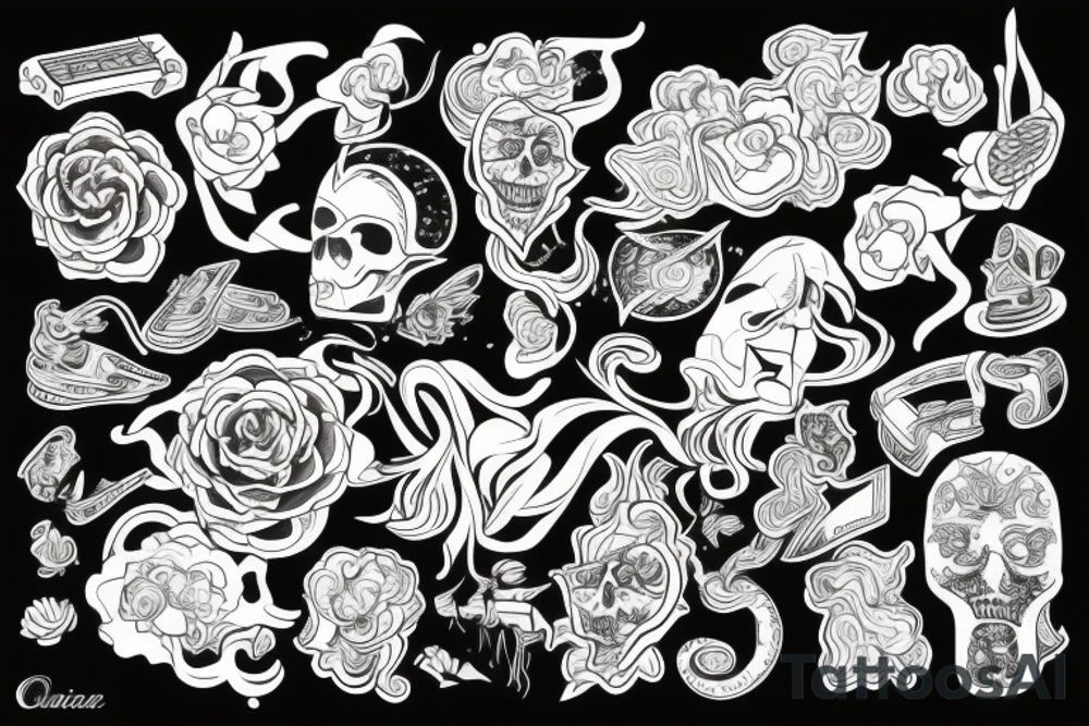 злой лис tattoo idea