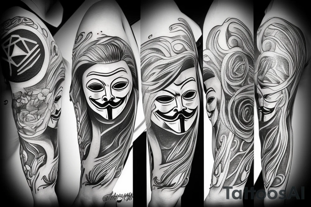 Anonymous tattoo idea