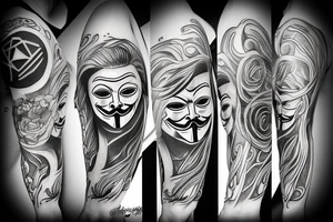 Anonymous tattoo idea