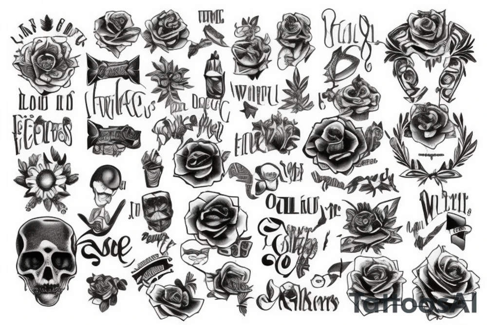 Growing every day tattoo idea