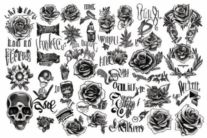 Growing every day tattoo idea