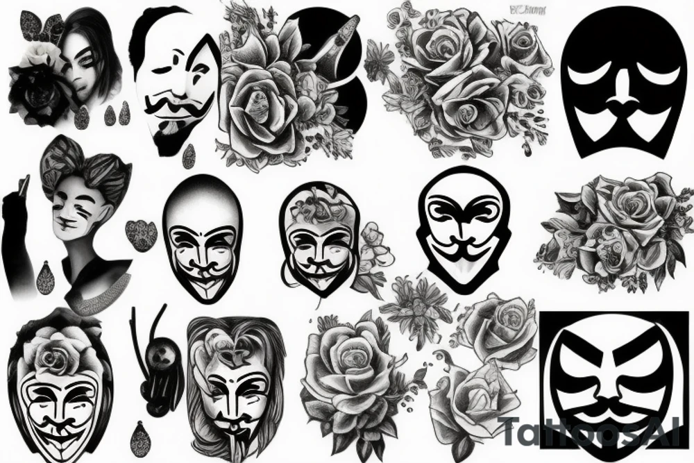 Anonymous tattoo idea