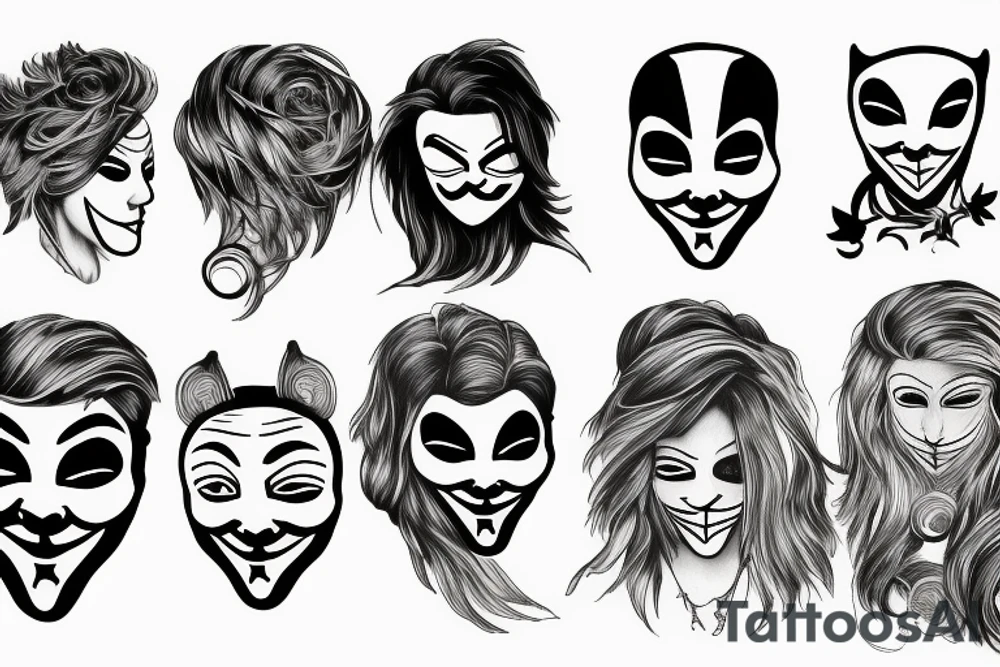 Anonymous tattoo idea