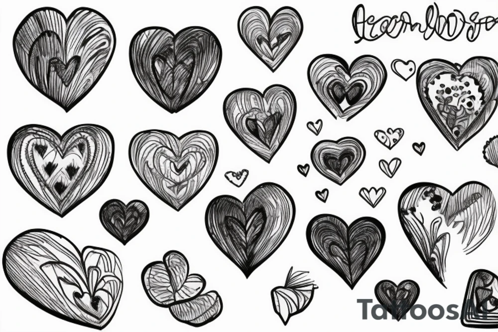 J with heart tattoo idea