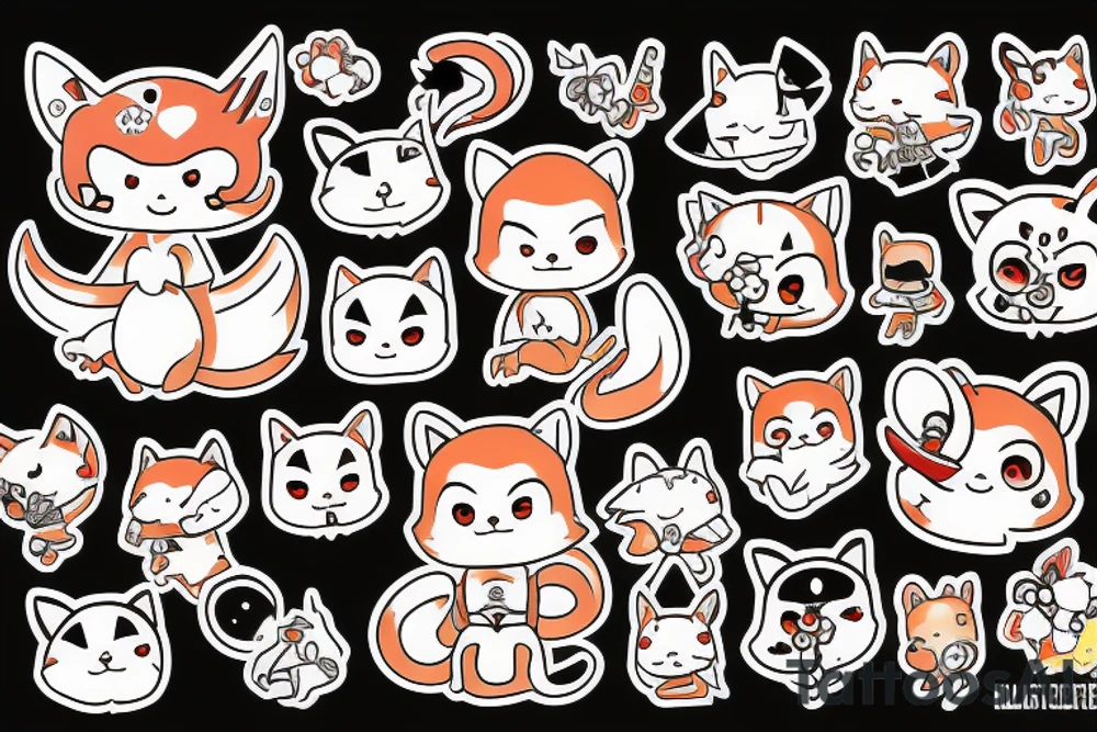 Retsuko cute and rage tattoo idea