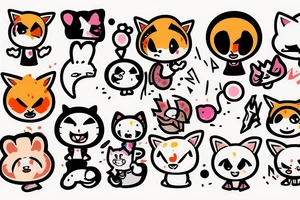 Aggretsuko cute and rage tattoo idea