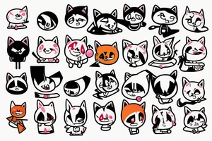 Aggretsuko cute and rage tattoo idea