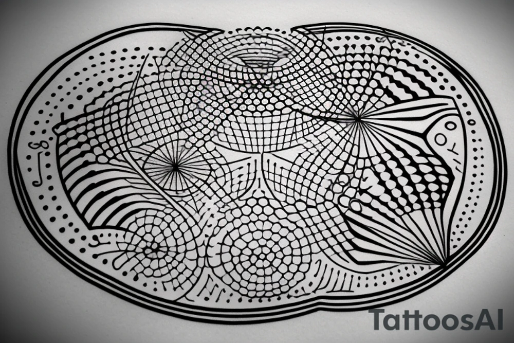 anvil in circle graphics sketch tattoo idea