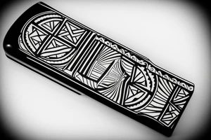 Scottish harmonica tattoo idea