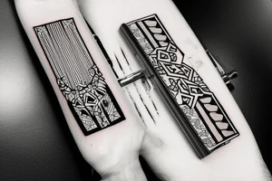 Scottish harmonica tattoo idea