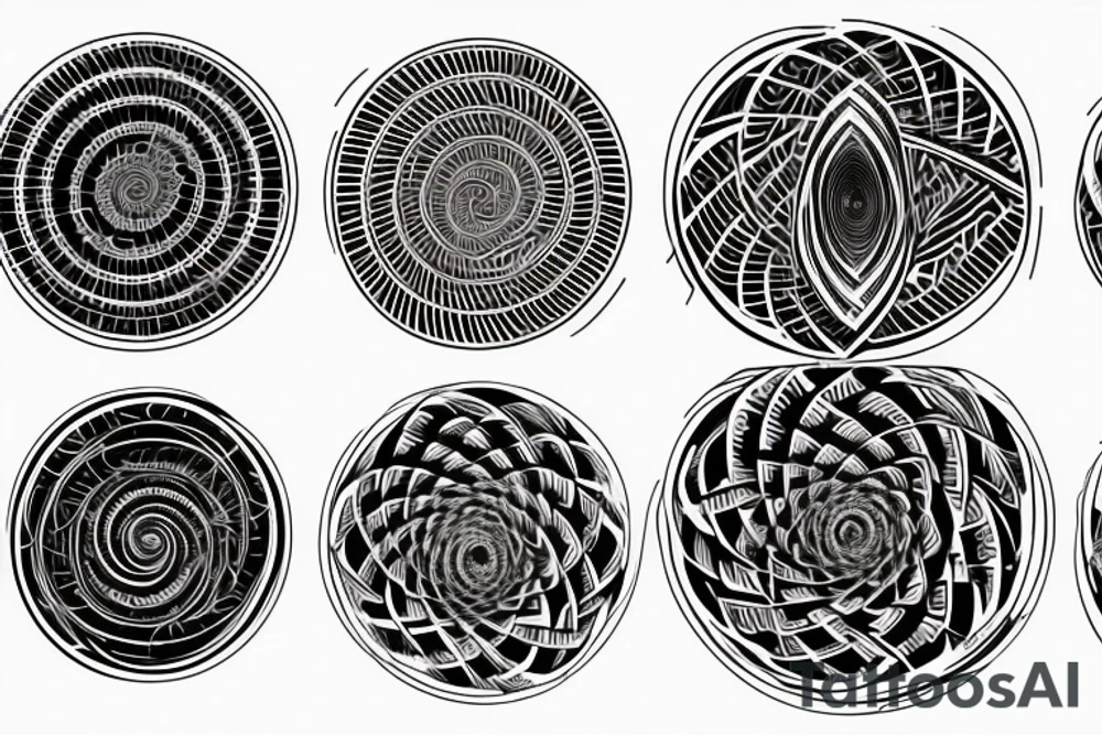 spiral downloads symbolizing the process of restoration, rebirth, rebirth, rebirth, reproduction, rebirth, restoration, galvanization, rebirth, rebirth, return to life, resurrection tattoo idea