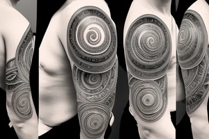 spiral downloads symbolizing the process of restoration, rebirth, rebirth, rebirth, reproduction, rebirth, restoration, galvanization, rebirth, rebirth, return to life, resurrection tattoo idea