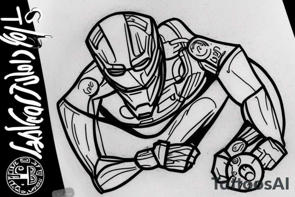 Ironman triathlon logo combined with Tor Des Geants tattoo idea