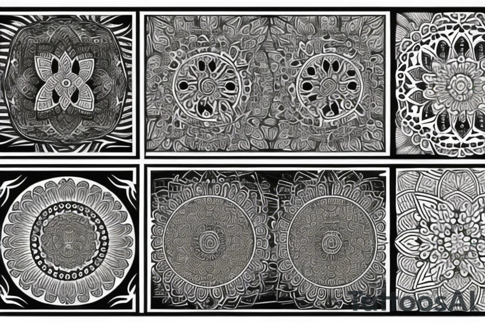 Thai Mandala tattoo idea