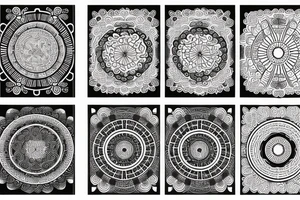 Chinese half Mandala tattoo idea