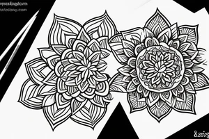 Lotus Mandala tattoo idea