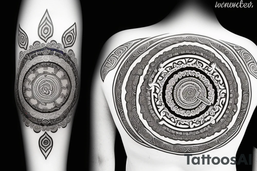 Tibetan Mandala tattoo idea