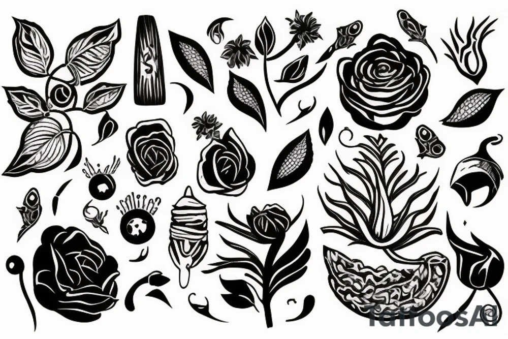 The word nepenthe tattoo idea