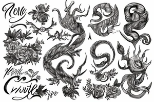 The word nepenthe tattoo idea