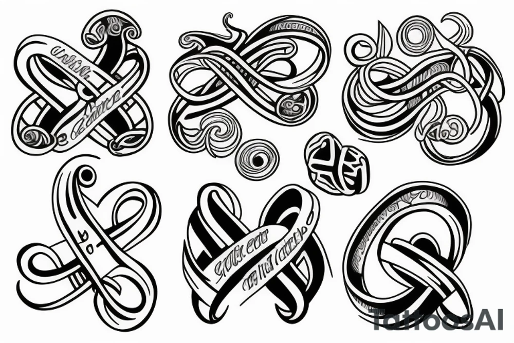 Infinity Grace tattoo idea
