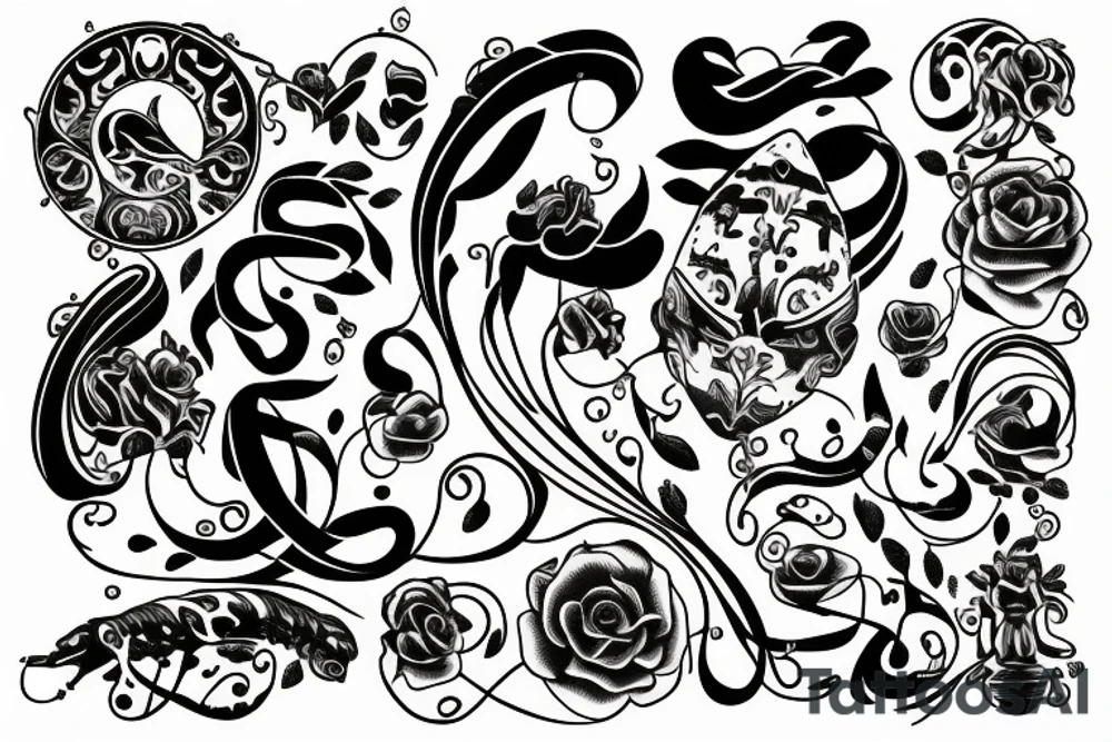 Infinity Grace tattoo idea