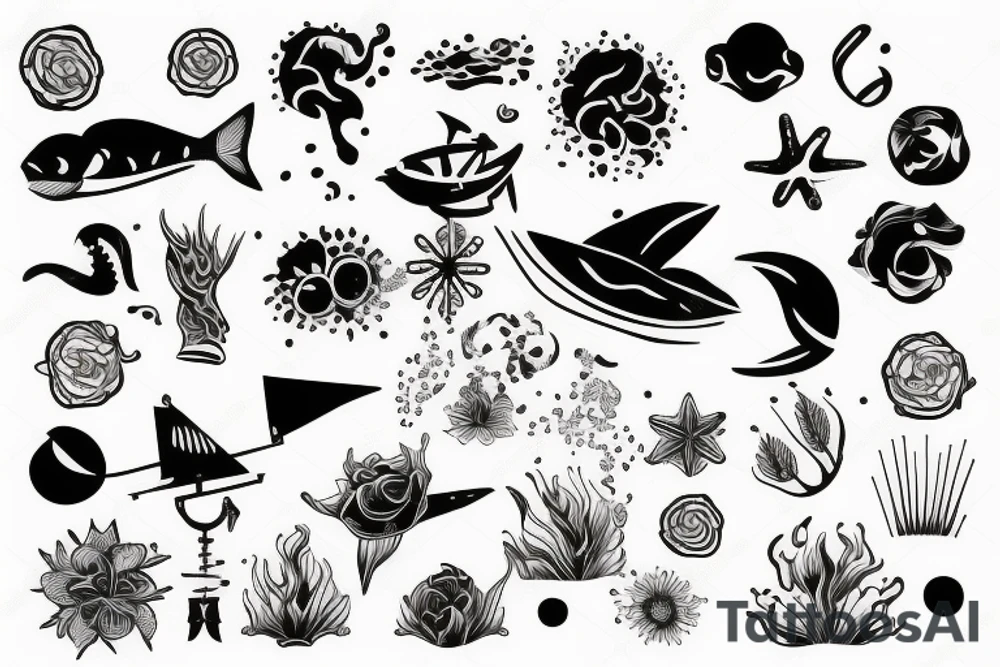 Something that reminds sea and summer tattoo idea