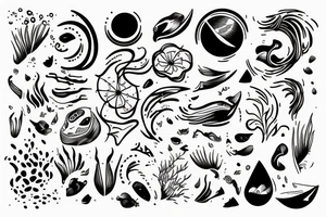 Something that reminds sea and summer tattoo idea