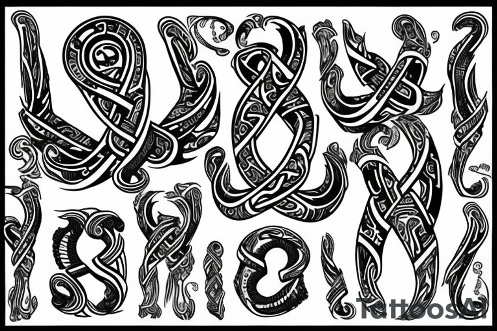 Infinity sign Grace tattoo idea
