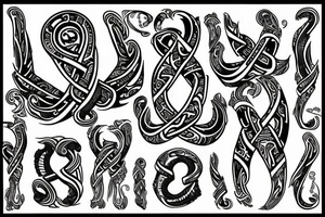 Infinity sign Grace tattoo idea