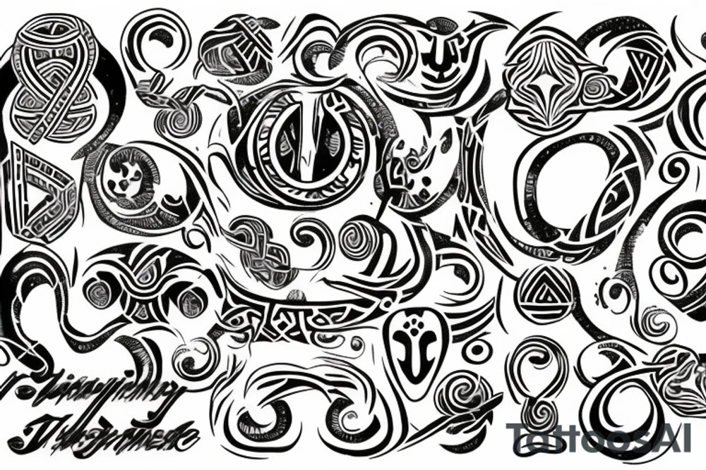 Infinity sign Grace tattoo idea