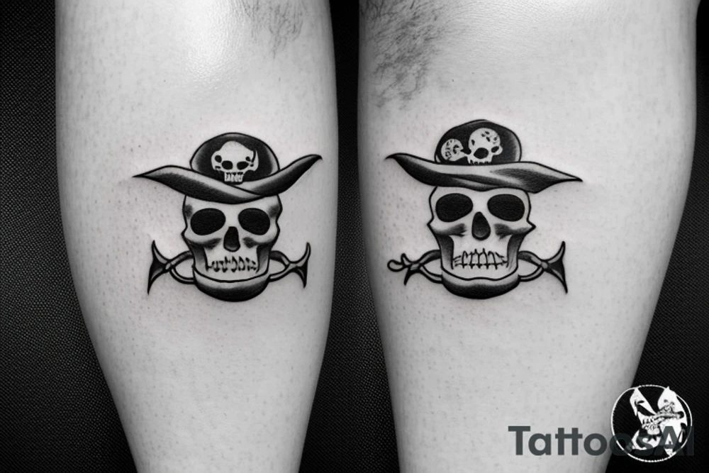 Pirate hook tattoo idea