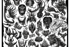 You cant defeat the demons you enjoy playing with tattoo idea