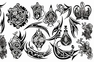 medieval tattoo tattoo idea