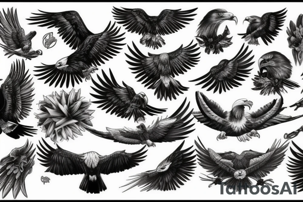 eagle tattoo idea