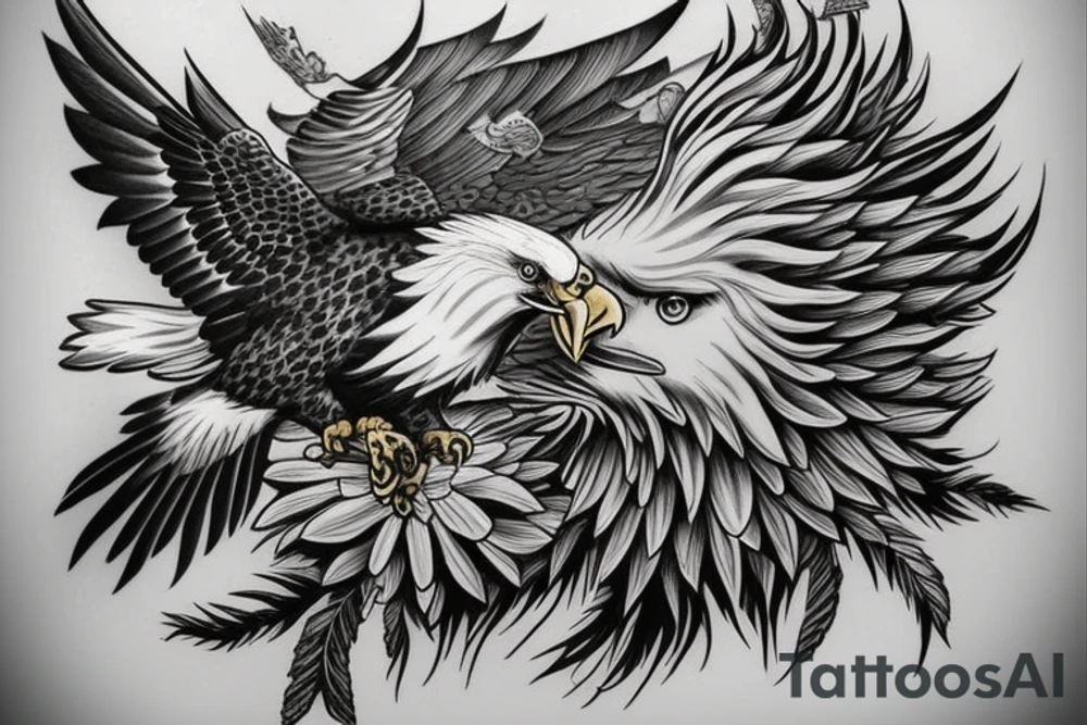 eagle tattoo idea