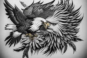 eagle tattoo idea