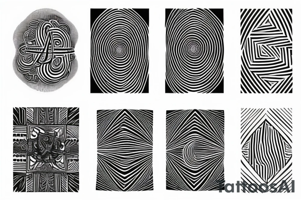 White line work on black, geometric design, feminine tattoo idea White line work on black, geometric design, feminine tattoo idea