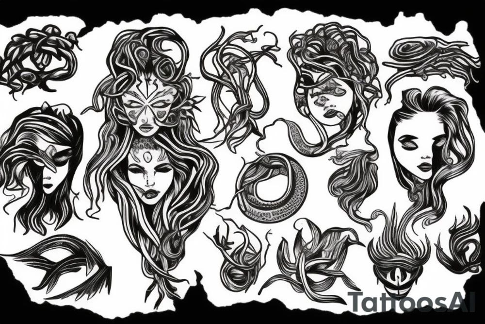 medusa tattoo idea