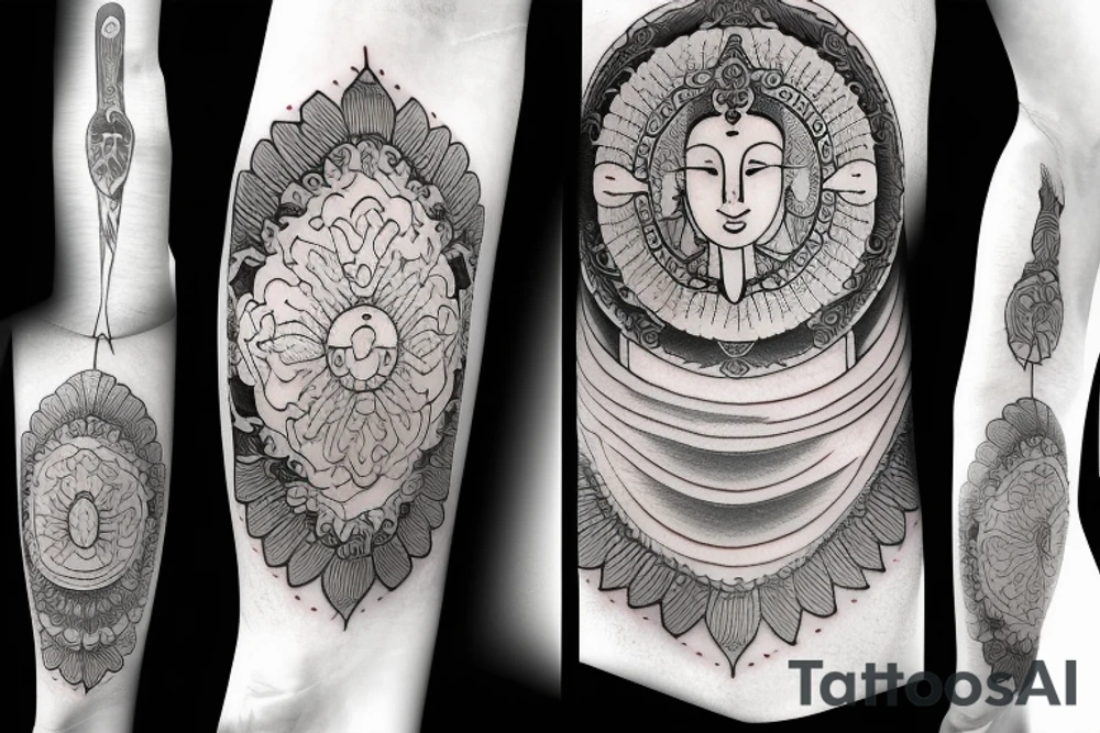 buddhist tattoo idea