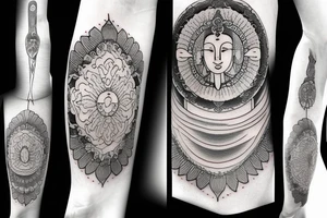 buddhist tattoo idea